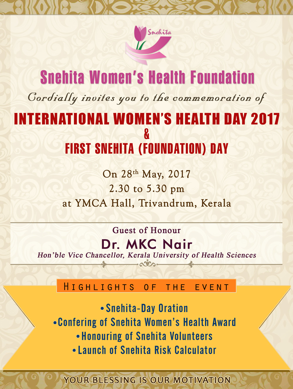 International Women's Health Day and Snehita Foundation Day