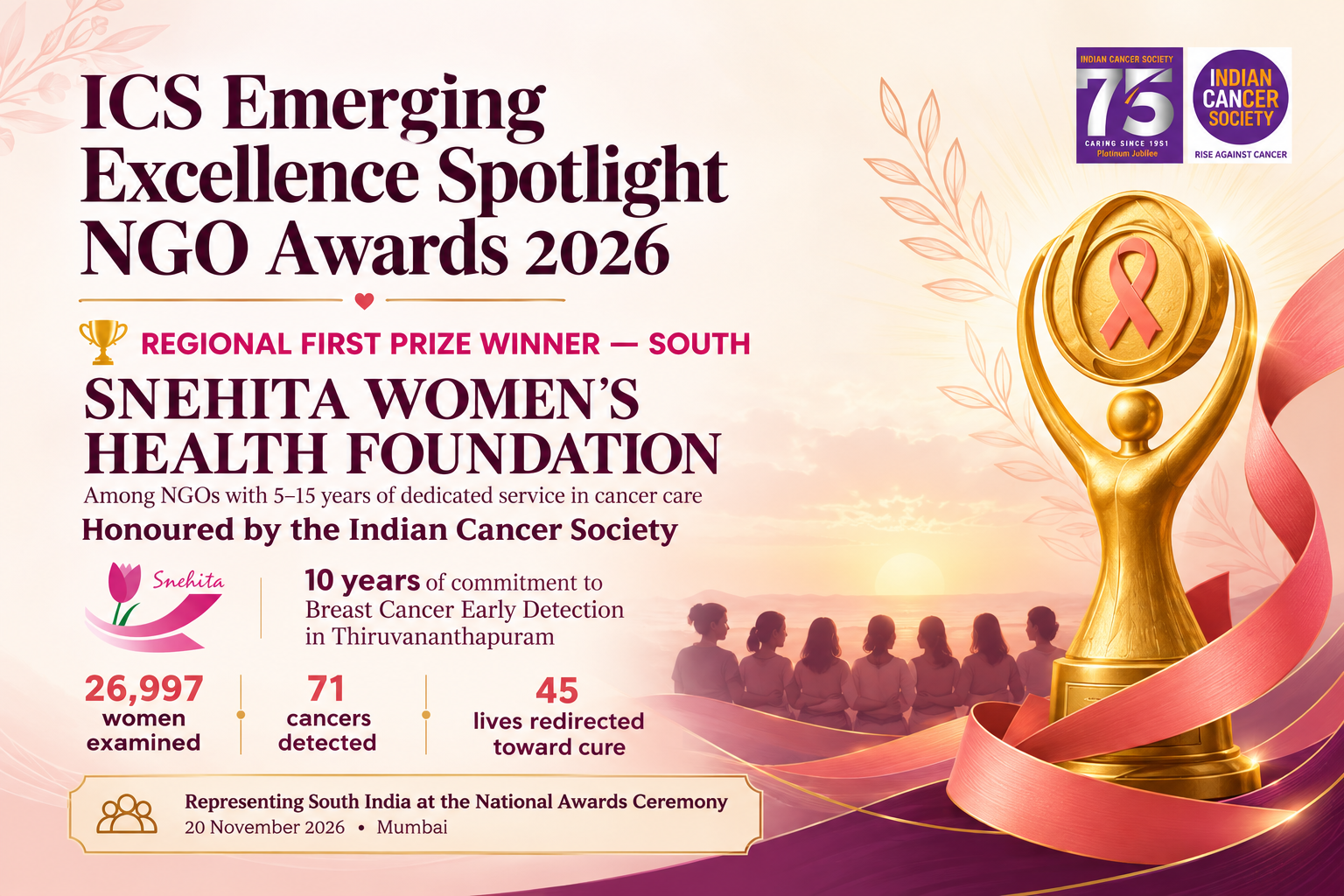 ICS Emerging Excellence Spotlight NGO Award 2026